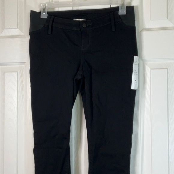 Isabel Maternity - High-Rise Under Belly Skinny Maternity Pants Side Pants Sz 16 - Picture 4 of 14